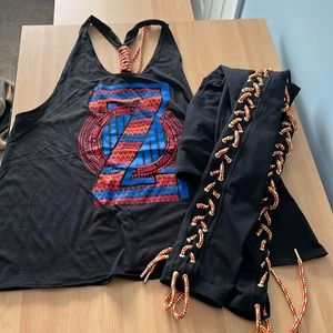 Zumba outfit Size Large.  ND